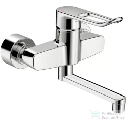   Hansa Hansaclinica orvosi mosdó csaptelep 15 cm-es kifolyóval,leeresztő nélkül,króm 01516286