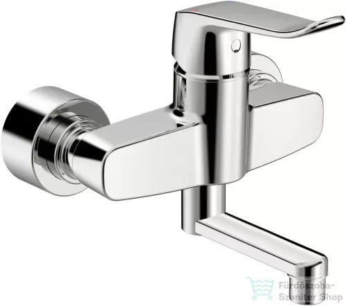 Hansa Hansaclinica orvosi mosdó csaptelep 10 cm-es kifolyóval,leeresztő nélkül,króm 01526283