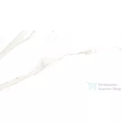 TAU Saffire White glossy 60x120 padlólap