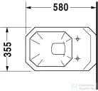 Duravit 1930 Series fali wc 0182090000 ( 018209 )
