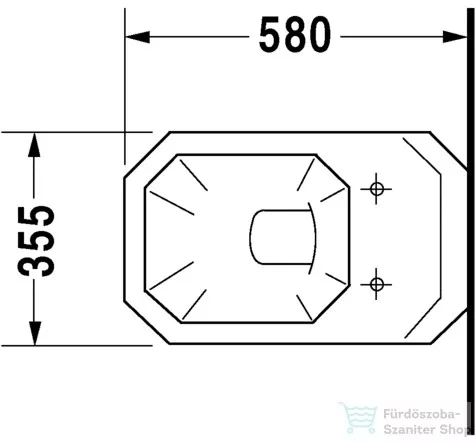 Duravit 1930 Series fali wc 0182090000 ( 018209 )