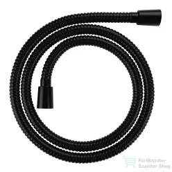 Omnires 125 cm-es zuhanycső, selyemfényű fekete 022-BL