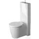 Duravit STARCK 1 vario kifolyós monoblokkos wc,tartály és ülőke nélkül 0233090064