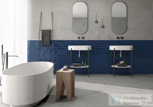 TAU Maiolica Royalblue glossy 7,5x30 fali csempe