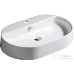   Sapho Kerasan RING pultra szerelhető  mosdó 65x12x40 cm 028501