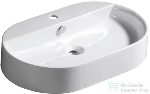 Sapho Kerasan RING pultra szerelhető  mosdó 65x12x40 cm 028501