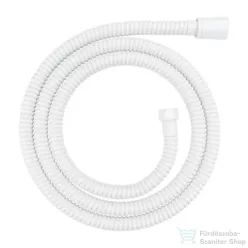   Omnires 150 cm-es zuhanycső, sárgaréz csatlakozással, matt fehér 029WM