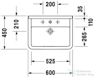 Duravit Starck 3 60x45 cm mosdó 0300600000 ( 030060 )