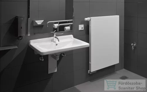 Duravit STARCK3 60x54,5 cm-es fali mosdó mozgássérülteknek Wondergliss bevonattal,03096000001