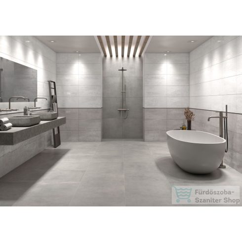 TAU Corten Wall Matt Silver 30x60 fali csempe