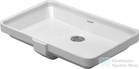 Duravit 2nd floor 52,5x35 alulról beépíthető mosdó 0316530000 ( 031653 )