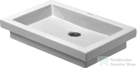 Duravit 2nd floor 58x41,5 ráültethető mosdó 0317580000 ( 031758 )