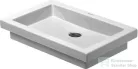 Duravit 2ND FLOOR 58x41,5 ráültethető mosdó csaplyuk nélkül,Wondergliss bevonattal,03175800001