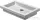 Duravit 2ND FLOOR 58x41,5 ráültethető mosdó csaplyuk nélkül,Wondergliss bevonattal,03175800001