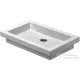 Duravit 2ND FLOOR 58x41,5 ráültethető mosdó csaplyuk nélkül,Wondergliss bevonattal,03175800001