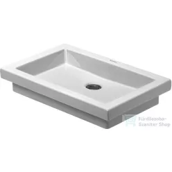   Duravit 2nd floor 58x41,5 felülről beépíthető mosdó 0317580029 ( 031758 )