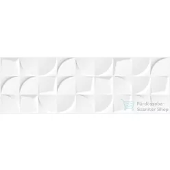 TAU Bianchi Creazzo Matt RLV dekorcsempe 30x90 fali csempe