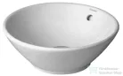 Duravit BACINO 42cm-es ráültethető mosdó csaplyuk nélkül,Wondergliss bevonattal 03254200001