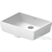   Duravit VERO 46,5x35 cm-es alulról beépíthető mosdó Wondergliss bevonattal 03304300001