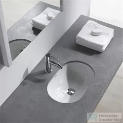   Duravit D-Code 49x29 cm-es alulról beépíthető mosdó 0338490000 ( 033849 )