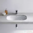 Duravit D-Code 49x29 cm-es alulról beépíthető mosdó 0338490000 ( 033849 )