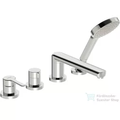   Hansa Hansaronda 4 üléses kád csaptelep alaptest nélkül,króm 03402473