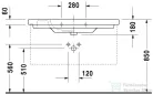 Duravit D-Code 105x48 cm-es beépíthető mosdó 03421000002 ( 034210 )