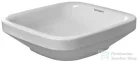 Duravit DURASTYLE 43x43 cm-es ráültethető mosdó Wondergliss bevonattal 03494300001