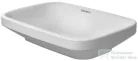 Duravit DURASTYLE 60x38 cm-es ráültethető mosdó Wondergliss bevonattal,03496000001