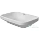 Duravit DURASTYLE 60x38 cm-es ráültethető mosdó Wondergliss bevonattal,03496000001