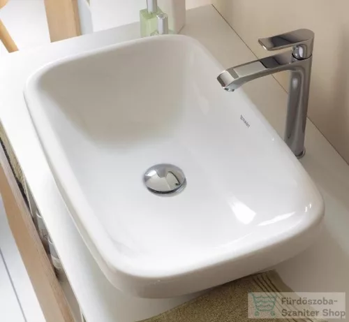 Duravit DURASTYLE 60x38 cm-es ráültethető mosdó Wondergliss bevonattal,03496000001