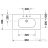 Duravit D-CODE Med 85x48 cm-es orvosi mosdó,03528500002