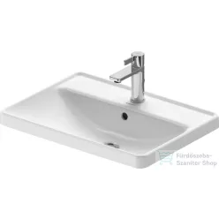   Duravit D-NEO 60x44 cm-es bútorral aláépíthető mosdó, fehér 0357600027