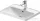 Duravit D-NEO 60x44 cm-es bútorral aláépíthető mosdó, fehér 0357600027