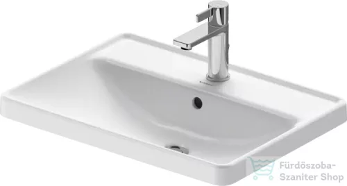 Duravit D-NEO 60x44 cm-es bútorral aláépíthető mosdó, fehér 0357600027