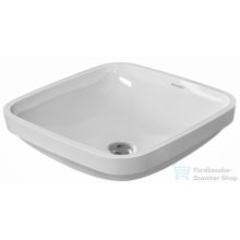   Duravit Durastyle 37x37 cm-es alulról beépíthető mosdó 0373370000 ( 037337 )