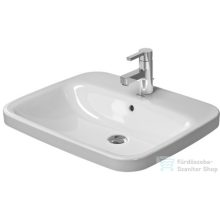   Duravit DURASTYLE 61,5x49,5 beépíthető mosdó Wondergliss bevonattal 03746200001