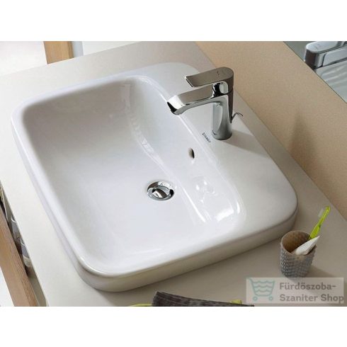 Duravit DURASTYLE 61,5x49,5 beépíthető mosdó Wondergliss bevonattal 03746200001