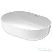   Duravit LUV 500x350 mm-es ráültethető mosdó Wondergliss bevonattal,fehér 03795000001