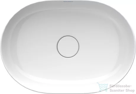Duravit LUV 500x350 mm-es ráültethető mosdó Wondergliss bevonattal,fehér 03795000001