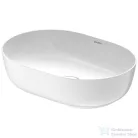 Duravit LUV 500x350 mm-es ráültethető mosdó,fehér/ szatén fehér matt 0379502600