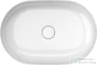 Duravit LUV 600x400 mm-es ráültethető mosdó Wondergliss bevonattal,fehér/ szatén fehér matt 03796026001
