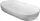Duravit LUV 800x400 mm-es ráültethető mosdó Wondergliss bevonattal,fehér 03798000001