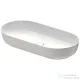 Duravit LUV 800x400 mm-es ráültethető mosdó,fehér/szatén szürke matt  0379802300