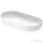 Duravit LUV 800x400 mm-es ráültethető mosdó Wondergliss bevonattal,fehér/szatén fehér matt, 03798026001
