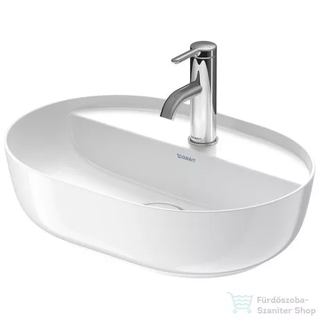 Duravit LUV 500x350 mm-es ráültethető mosdó,fehér, 0380500000