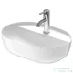 Duravit LUV 500x350 mm-es ráültethető mosdó,fehér, 0380500000