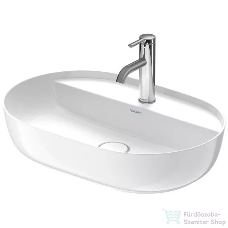 Duravit LUV 600x400 mm-es ráültethető mosdó,fehér 0380600000