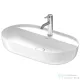 Duravit LUV 700x400 mm-es ráültethető mosdó,fehér 0380700000