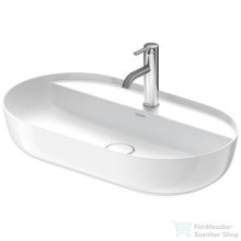  Duravit LUV 700x400 mm-es ráültethető mosdó Wondergliss bevonattal,fehér 03807000001